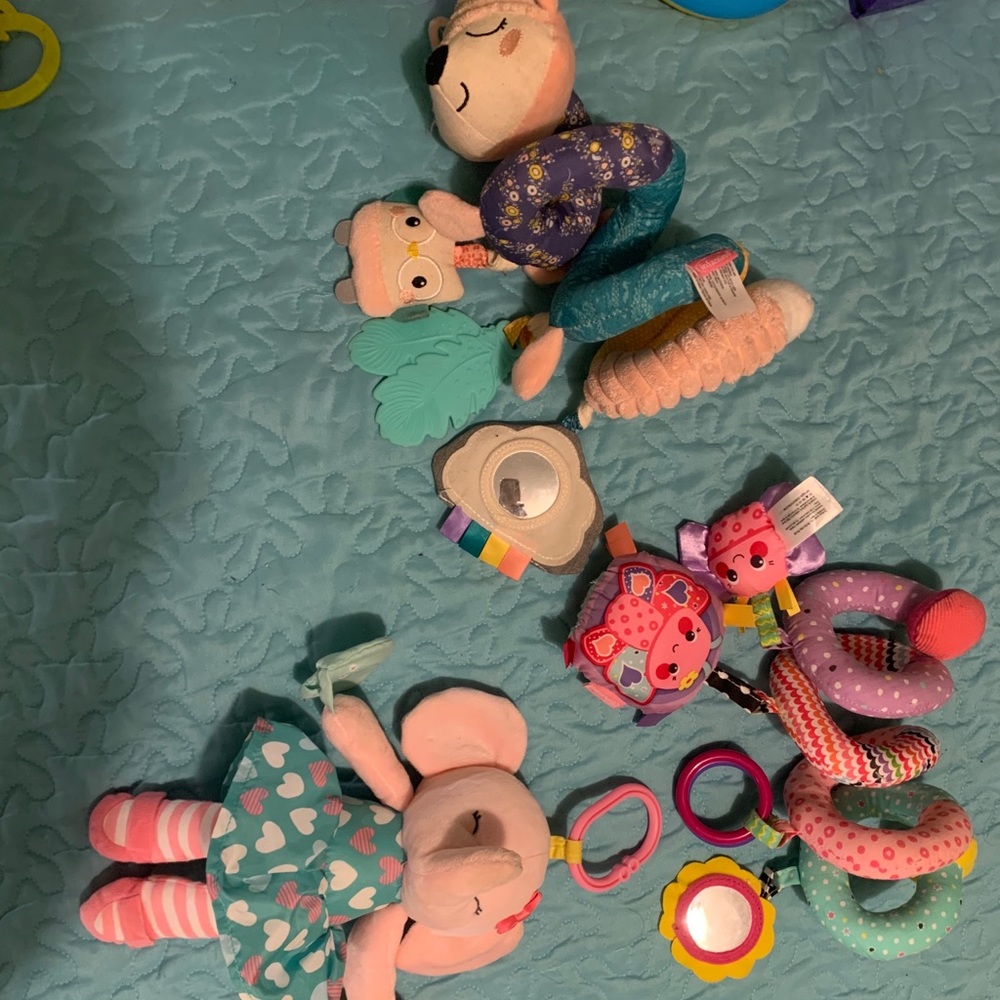 HUGE LOT of baby toys